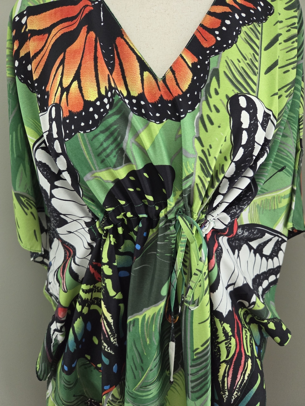 Winlar Butterfly Kaftan Dress - Size OS - Picture 4 of 7